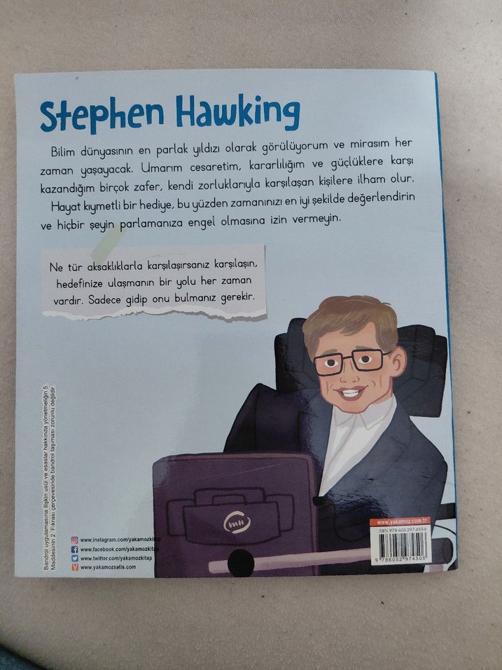 Ünlü Dahiler Serisi: Stephen Hawking Kitabı - Görsel 2