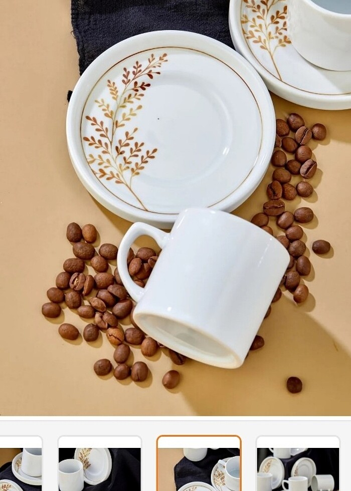Kahve fincan takımı - Görsel 3