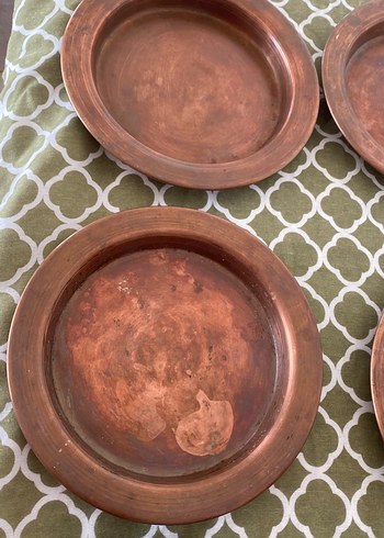 Parlak Kahverengi Geleneksel Tabak Seti - Görsel 3