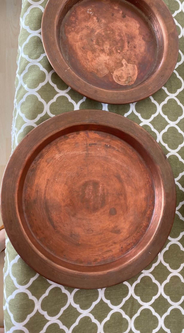 Parlak Kahverengi Geleneksel Tabak Seti - Görsel 2