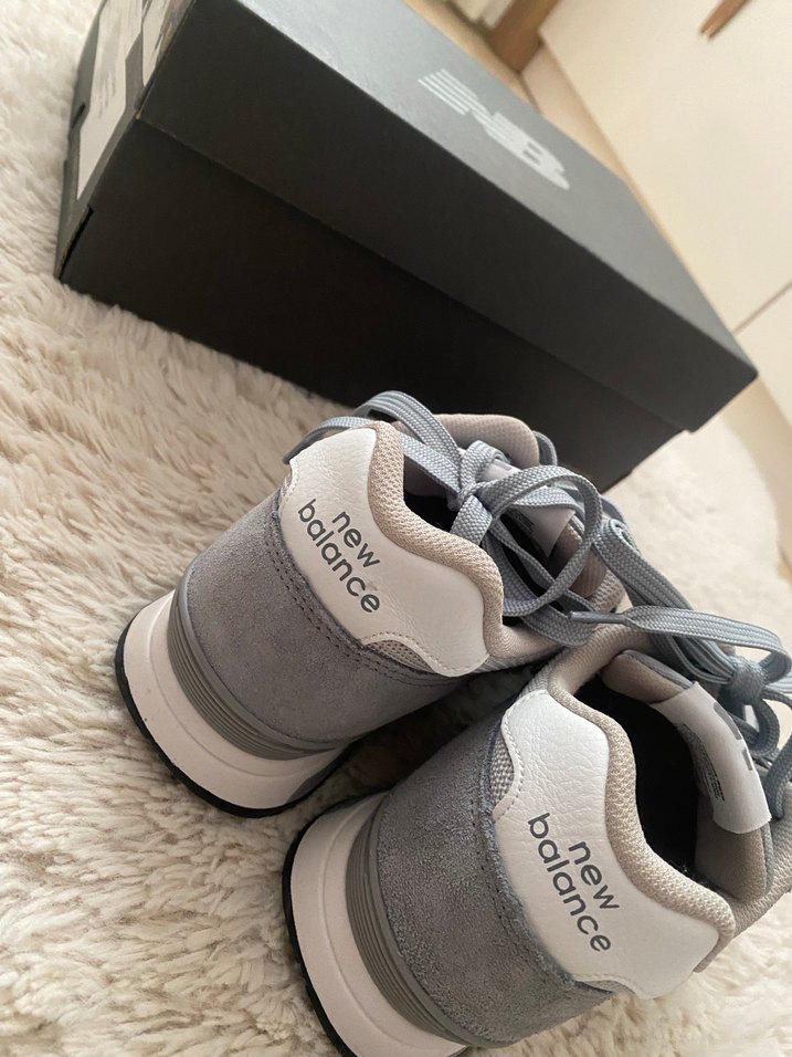 Gri Süet New Balance Kadın Spor Ayakkabı - Görsel 4