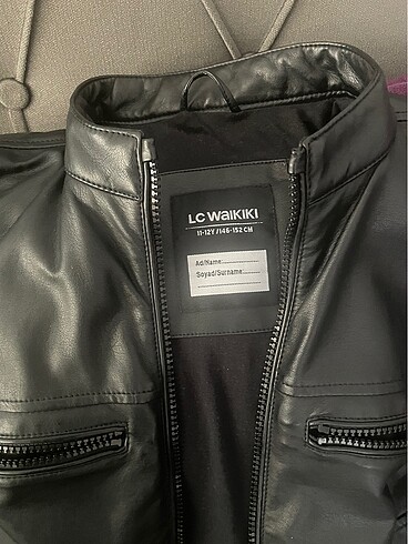 LC Waikiki 11-12 yaş lc waıkıkı deri ceket