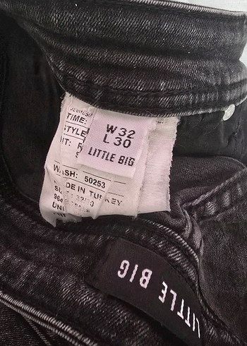 Siyah Regular Fit kadın Kot Pantolon - Görsel 5