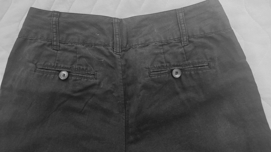 Kadın Siyah ince Denim Rahat Kesim Pantolon - Görsel 4