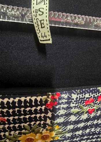 Çiçek Desenli Uzun Bohem Elbise - Görsel 5