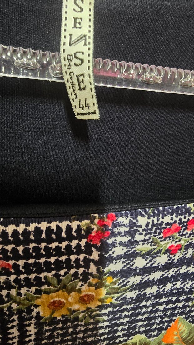 Çiçek Desenli Uzun Bohem Elbise - Görsel 5