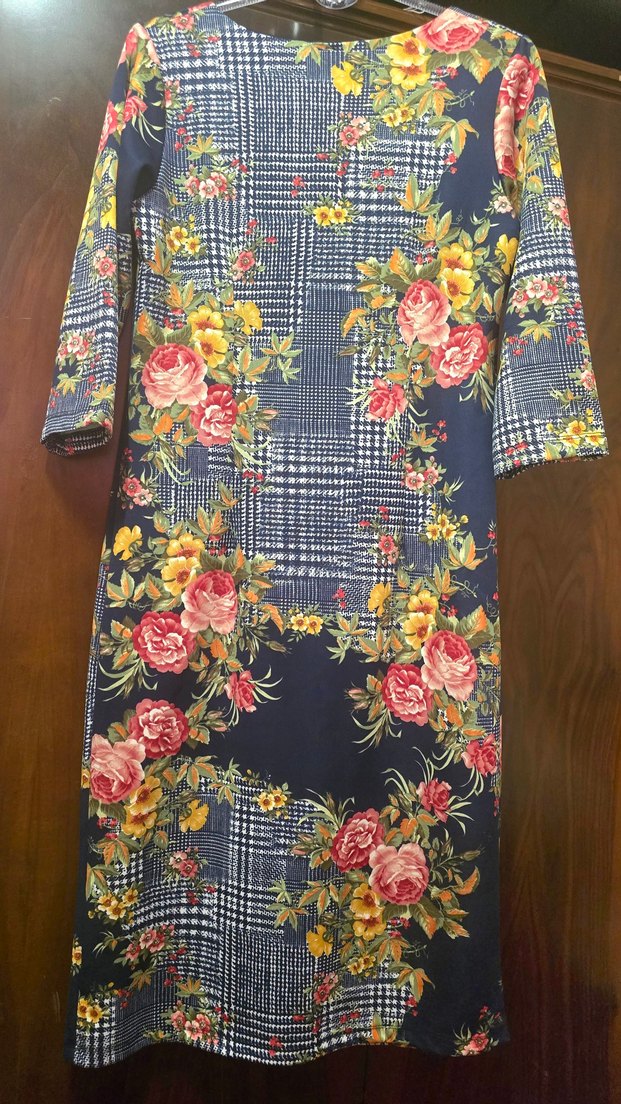 Çiçek Desenli Uzun Bohem Elbise - Görsel 3