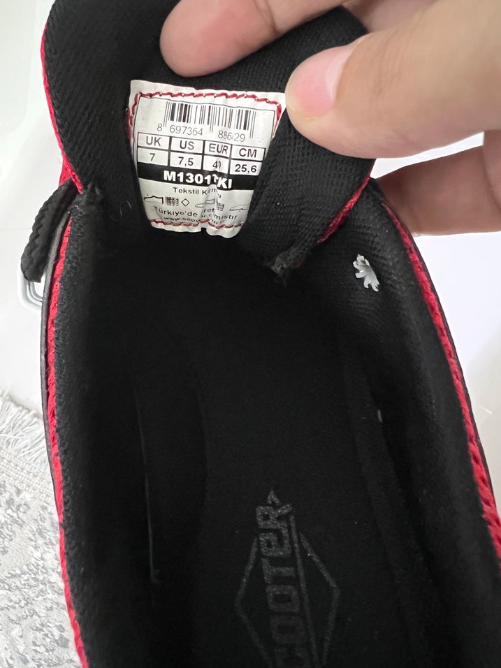 Kırmızı Scooter Erkek  Spor Ayakkabı - Görsel 5