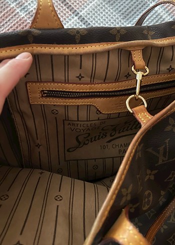 Kahverengi Deri Parisian Kadın Çanta - Görsel 2