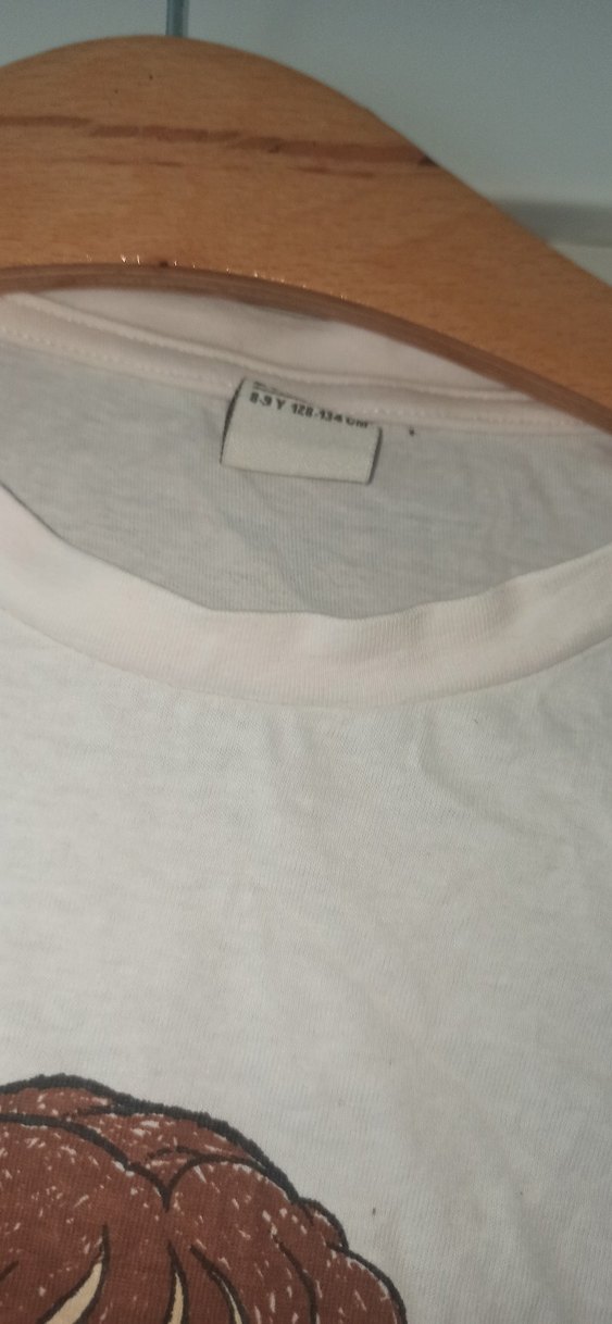 Kız Çocuk Beyaz Uzun Kollu Baskılı Tişört - Görsel 2