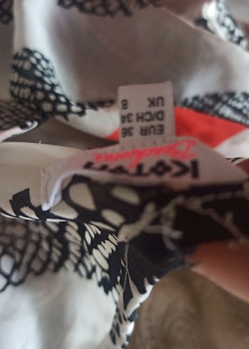 V Yaka Bağcıklı Bohem bikini pareo - Görsel 2