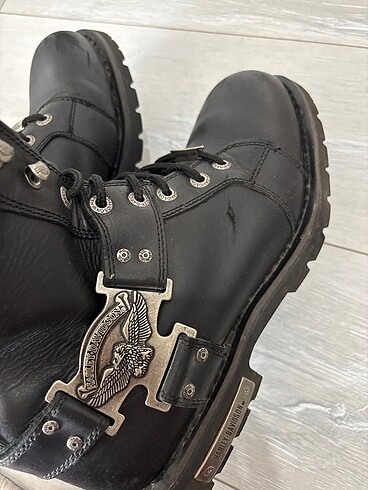 45 Beden siyah Renk Harley davidson erkek bot