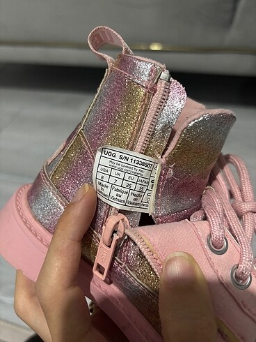 25 Beden pembe Renk Ugg bot