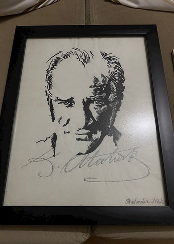 Beden Siyah Çerçeveli Sanat Baskısı
