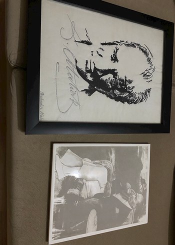 Siyah Çerçeveli Sanat Baskısı