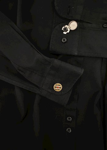 Düğmeli Beyaz Erkek Gömlek - Görsel 4