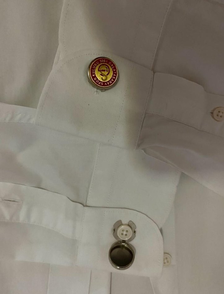 Galatasaray taraftar kol düğmesi aksesuar - Görsel 3