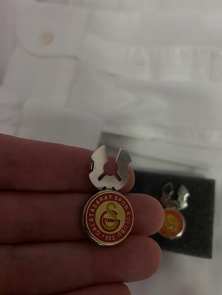 Galatasaray taraftar kol düğmesi aksesuar - Görsel 4