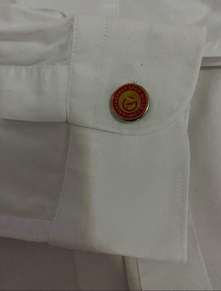 Galatasaray taraftar kol düğmesi aksesuar - Görsel 2