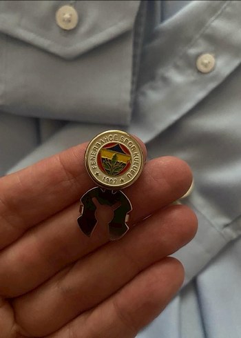 Fenerbahçe taraftar kol düğmesi aksesuar - Görsel 2