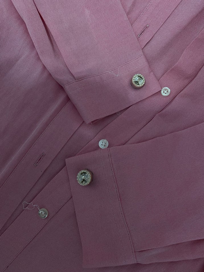 Taşlı şık düğme broş kol düğmesi aksesuar - Görsel 2