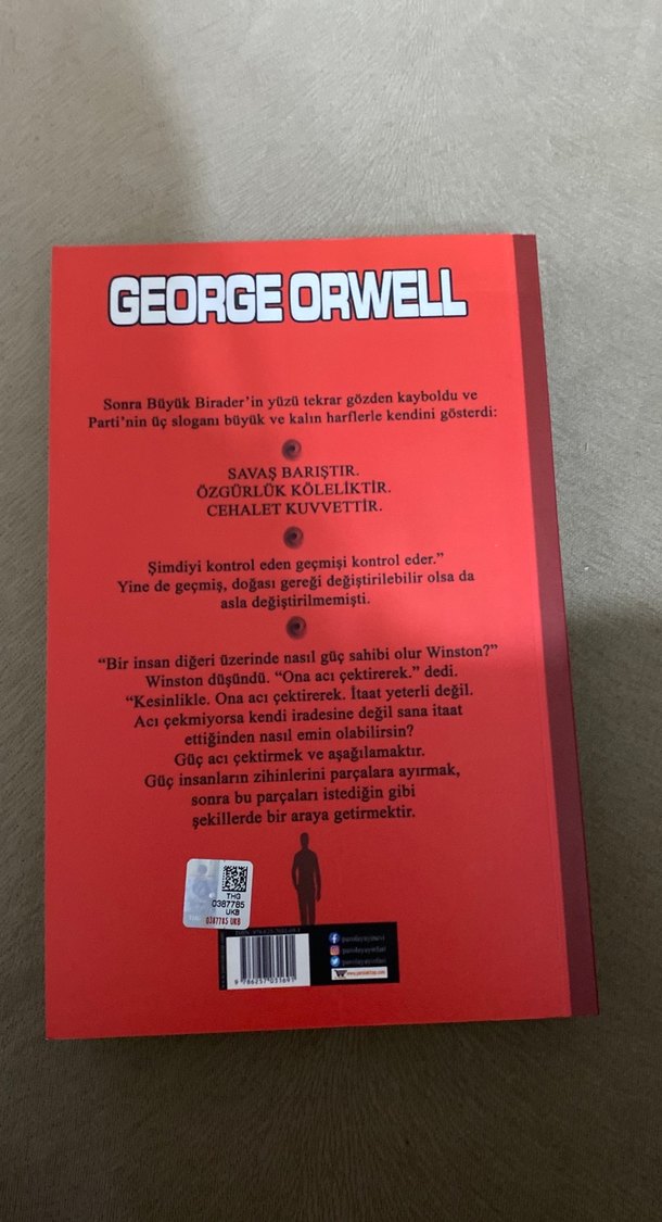 1984 - George Orwell, Parola Yayınları - Görsel 2
