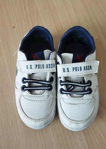 U.S. Polo Assn. Erkek Çocuk Beyaz Sneaker
