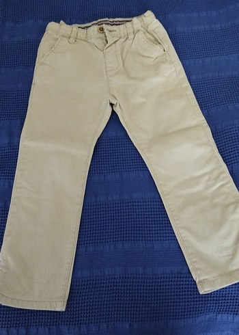 Erkek Çocuk Bej Regular Fit Denim Pantolon