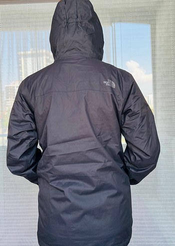 North Face Erkek Siyah Kayak Montu Fermuarlı