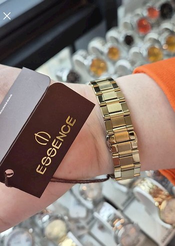Essence Altın Renk Kadın Kol Saati