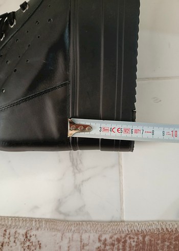 Siyah Gizli Topuklu Kadın Günlük Ayakkabı - Görsel 8