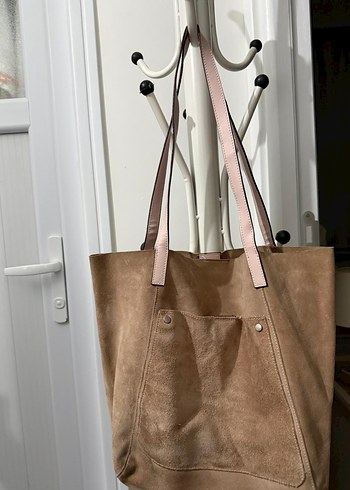 Deri kadın kol çantası - Görsel 4