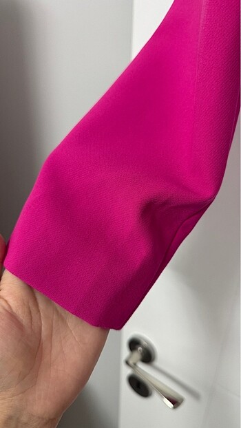 Zara Zara Blazer Ceket Fuşya