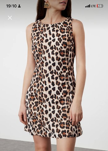 Trendyol & Milla Leopar Mini Elbise