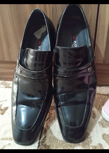 Erkek Siyah Klasik Tokalı Ofis Ayakkabısı - Görsel 2