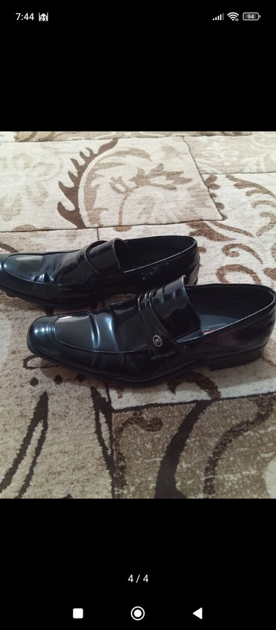 Erkek Siyah Klasik Tokalı Ofis Ayakkabısı - Görsel 3