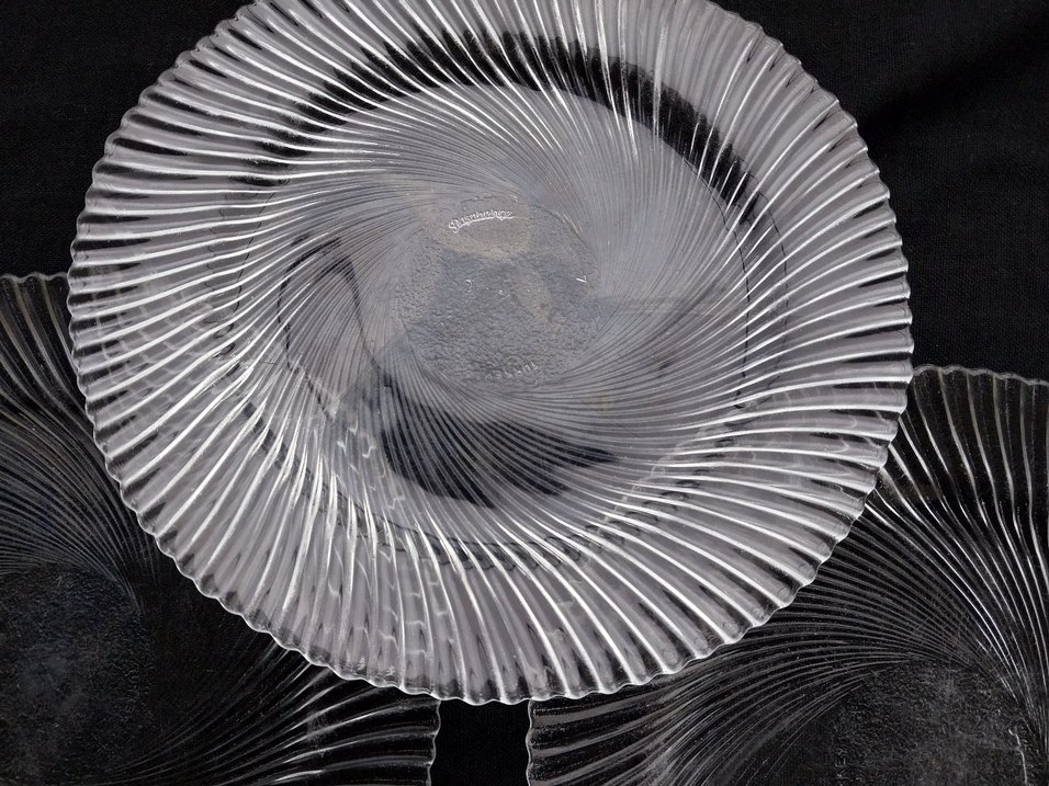 Eskilerden Bohem Stil Beyaz Cam Tabak Seti - Görsel 4