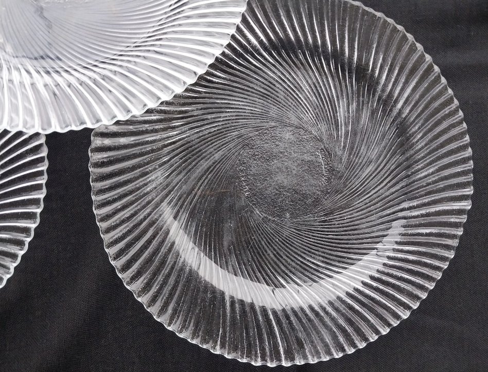 Eskilerden Bohem Stil Beyaz Cam Tabak Seti - Görsel 5