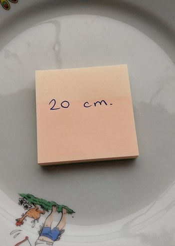 Beyaz Seramik Tabak, Karakter ve Doğa Desenli - Görsel 7