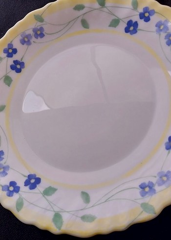 Arcopal France Mavi Çiçek Desenli Tabak - Görsel 3