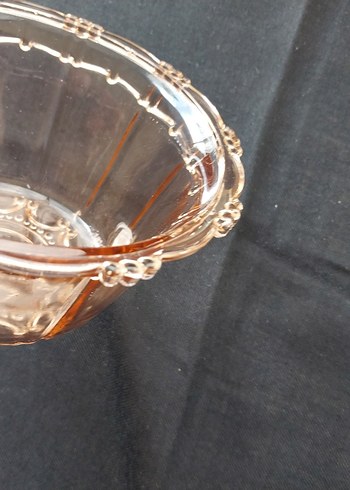 Eskilerden Bej Nakışlı Vintage Parlak Tabak - Görsel 7