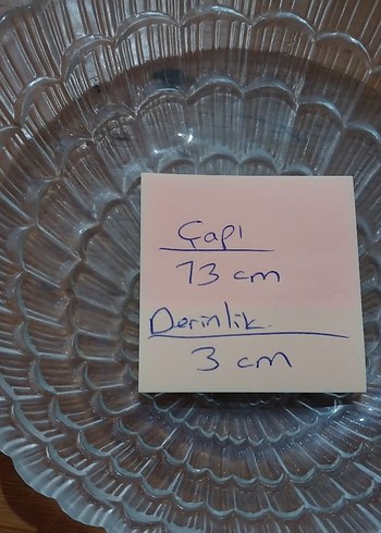 Eskilerden kalma Soyut desenli çağdaş cam tabak seti - Görsel 9