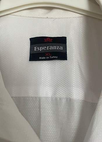 Beyaz Klasik Keten Erkek Gömlek - Görsel 5