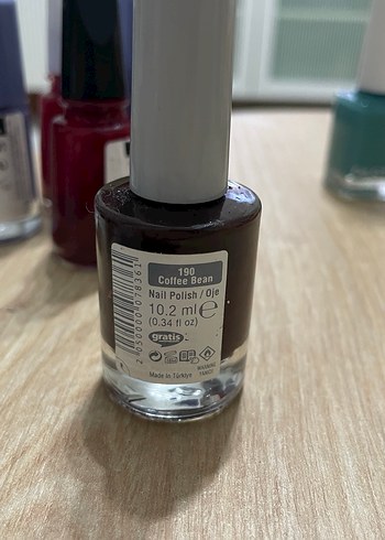 Çok Renkli Koyu Oje Seti - Görsel 6