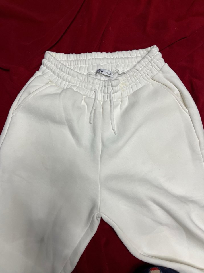 Zara beyaz eşofman - Görsel 2