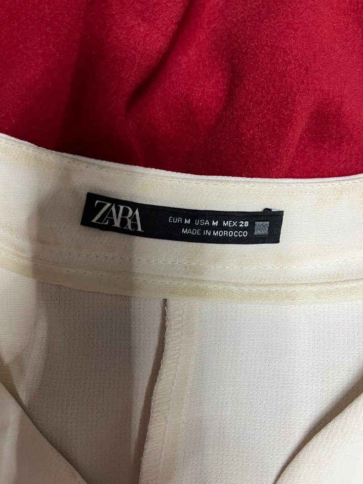 Zara beyaz tulum elbise - Görsel 3