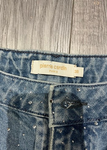 Pierre cardin taşlı kot pantolon - Görsel 5