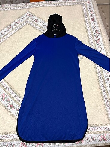 Kapüşonlu sweat tunik