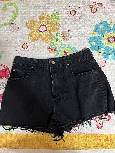 Anarsit Yüksek bel denim şort