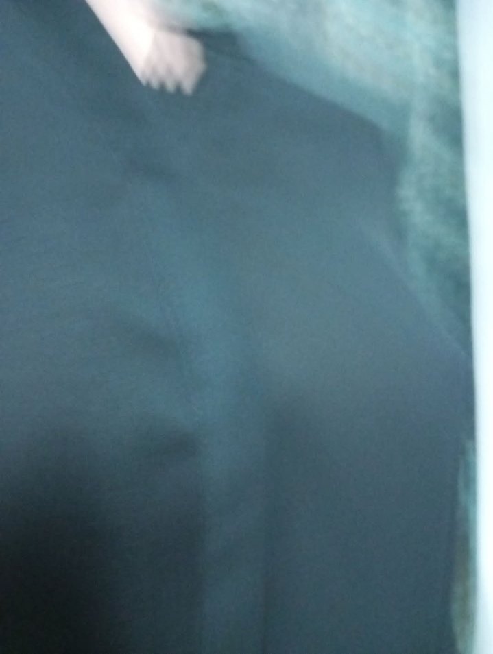 Siyah Uzun Kollu V Yakalı Kadın Gömlek - Görsel 4